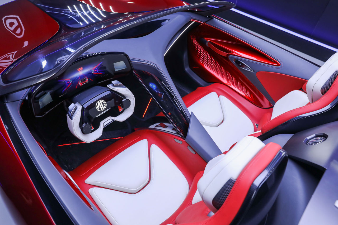 MG Cyberster Concept: el superdeportivo eléctrico del futuro